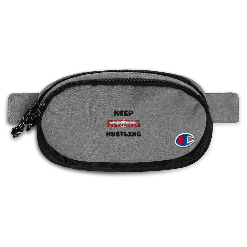 KEEP RISING HUSTLING - Champion fanny pack