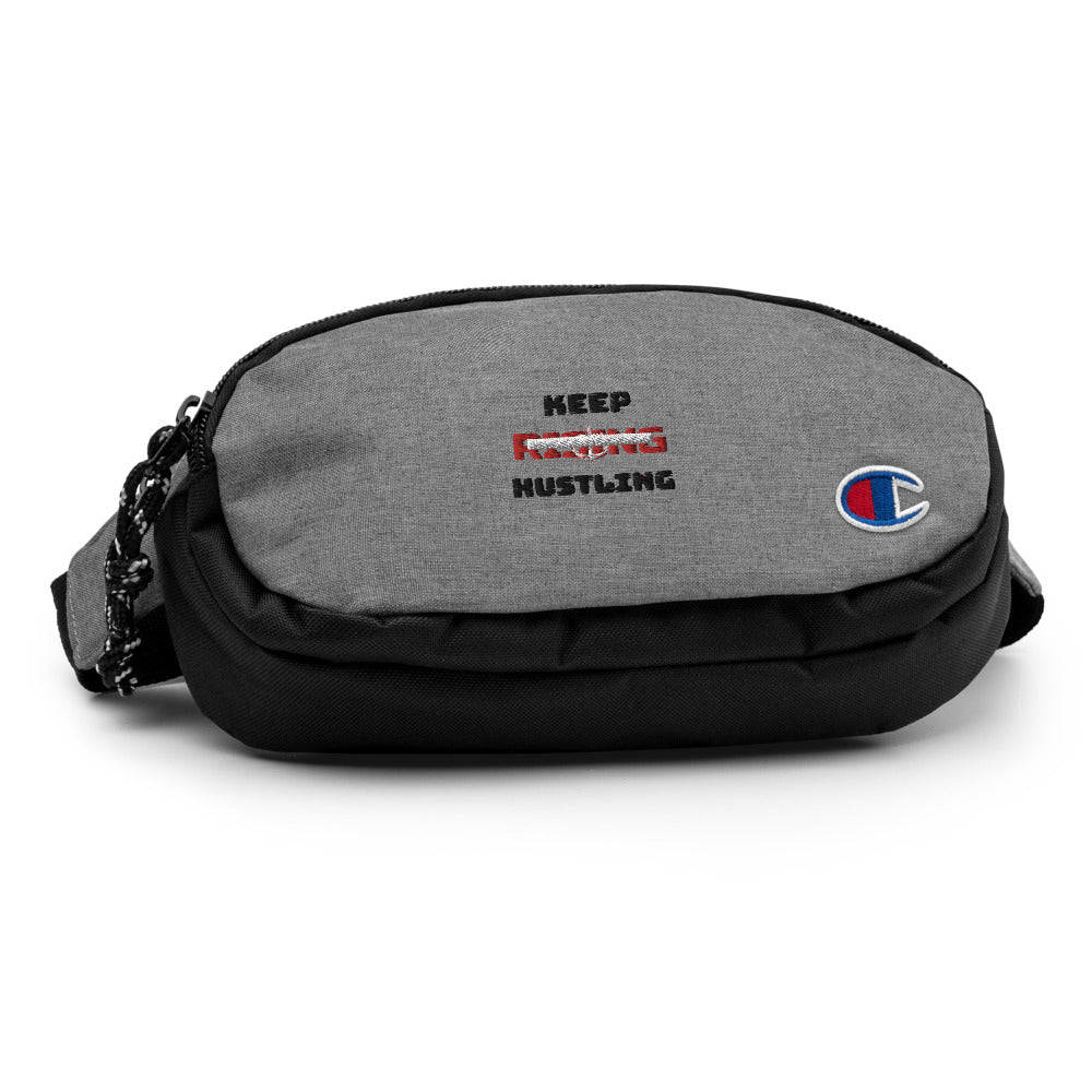 KEEP RISING HUSTLING - Champion fanny pack