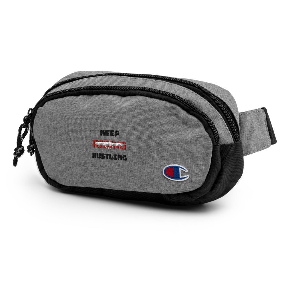 KEEP RISING HUSTLING - Champion fanny pack