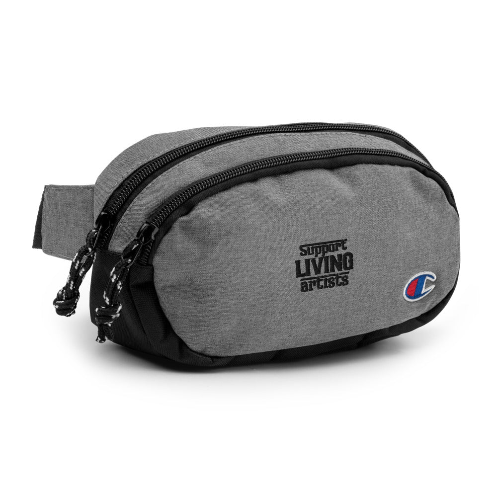 Support living artists- Champion fanny pack