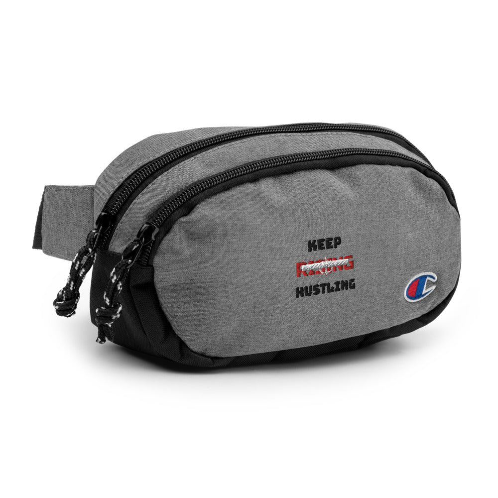 KEEP RISING HUSTLING - Champion fanny pack