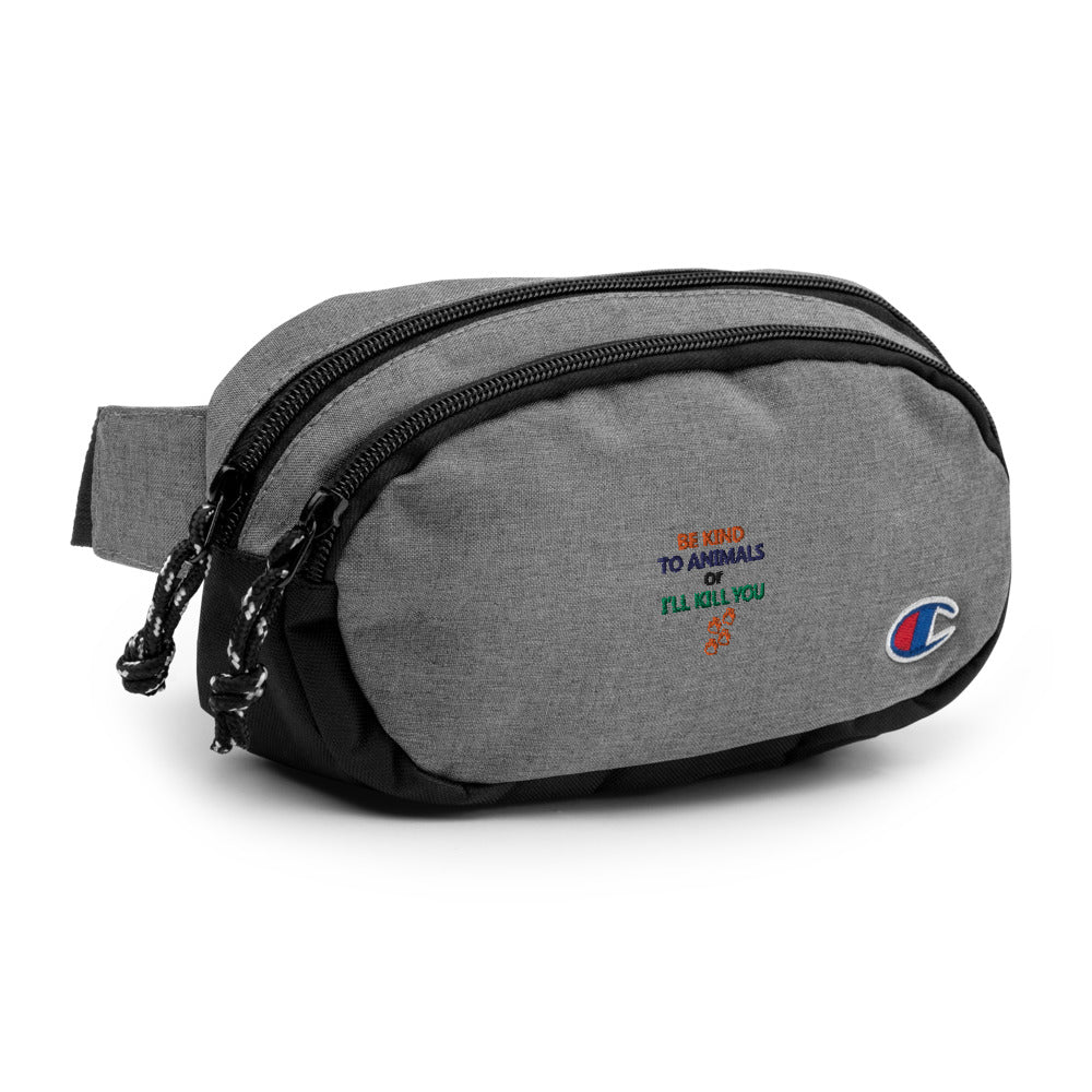 BE KIND TO ANIMALS - Champion fanny pack