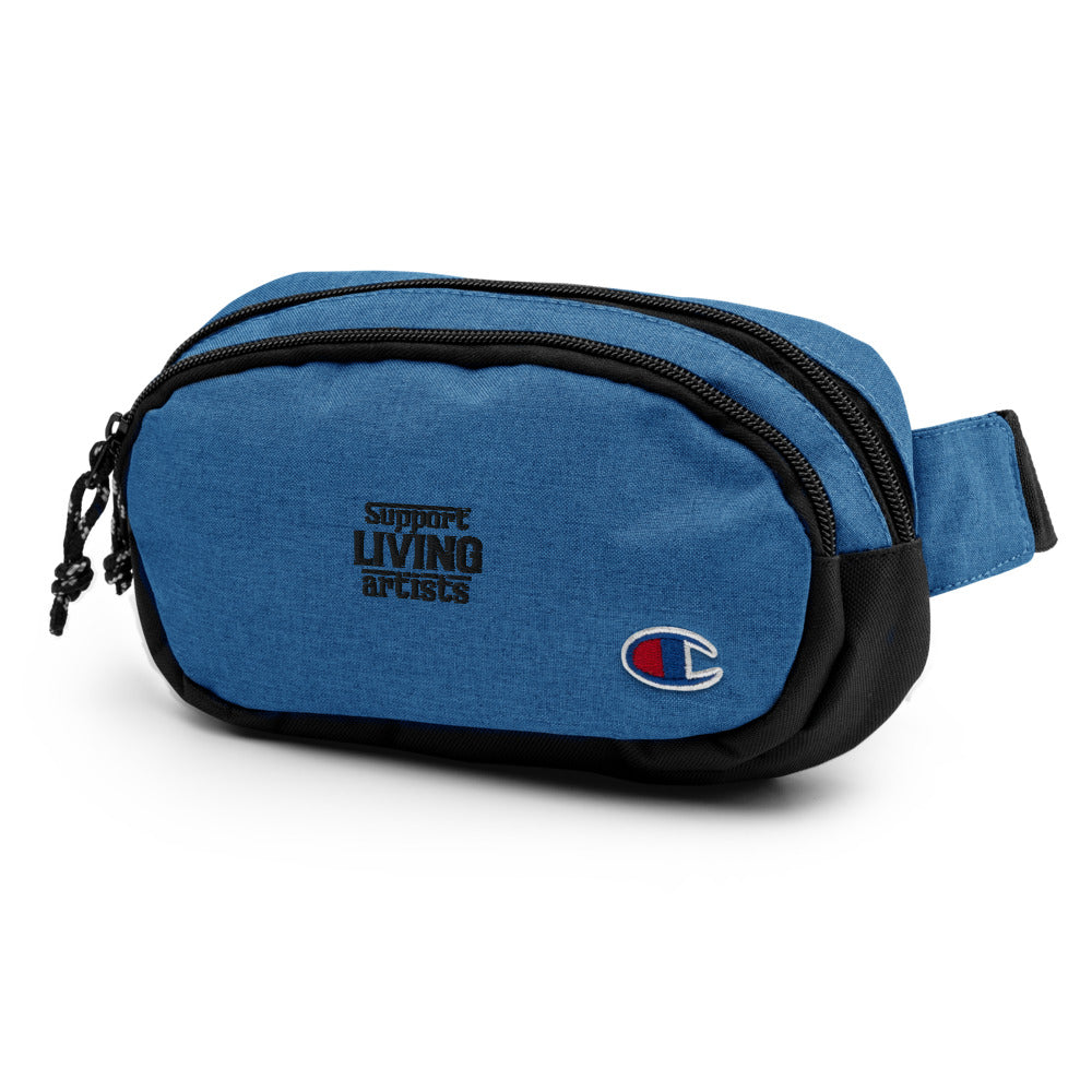 Support living artists- Champion fanny pack