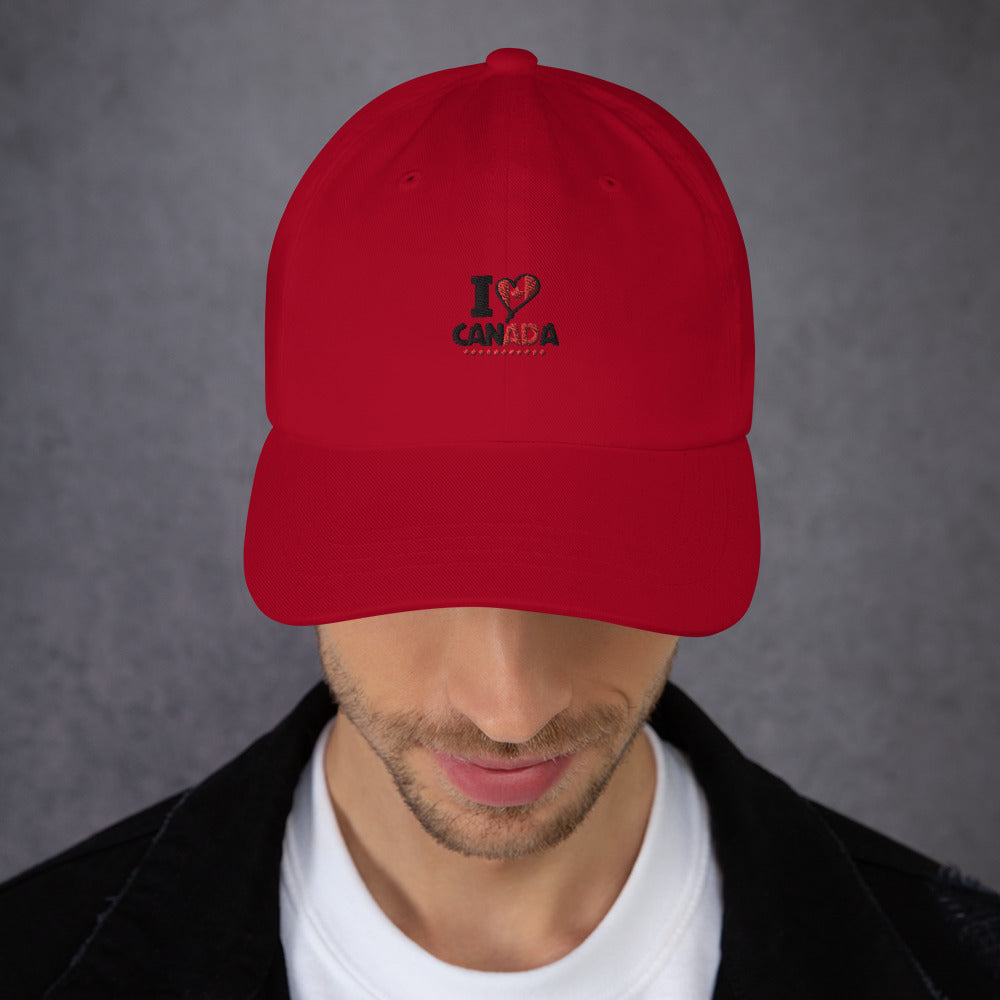 I LOVE CANADA - Dad Hat