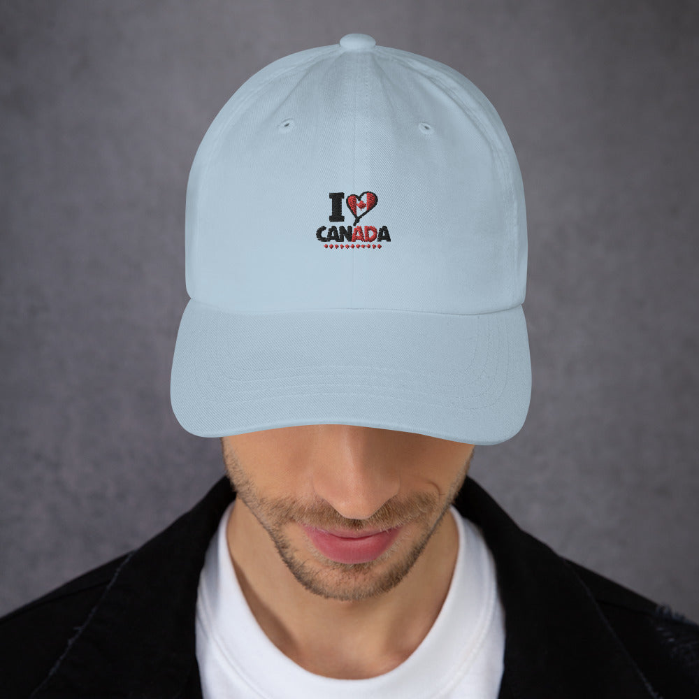 I LOVE CANADA - Dad Hat