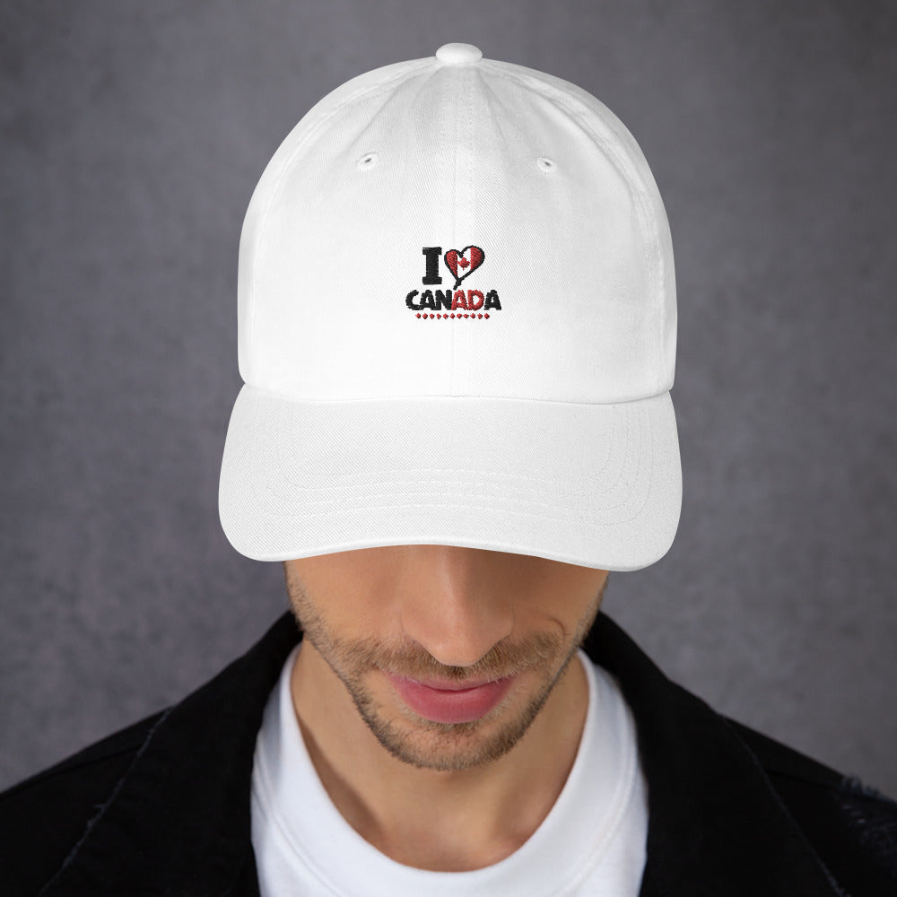 I LOVE CANADA - Dad Hat