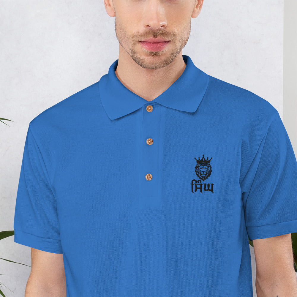 SINGH - Embroidered Polo Shirt