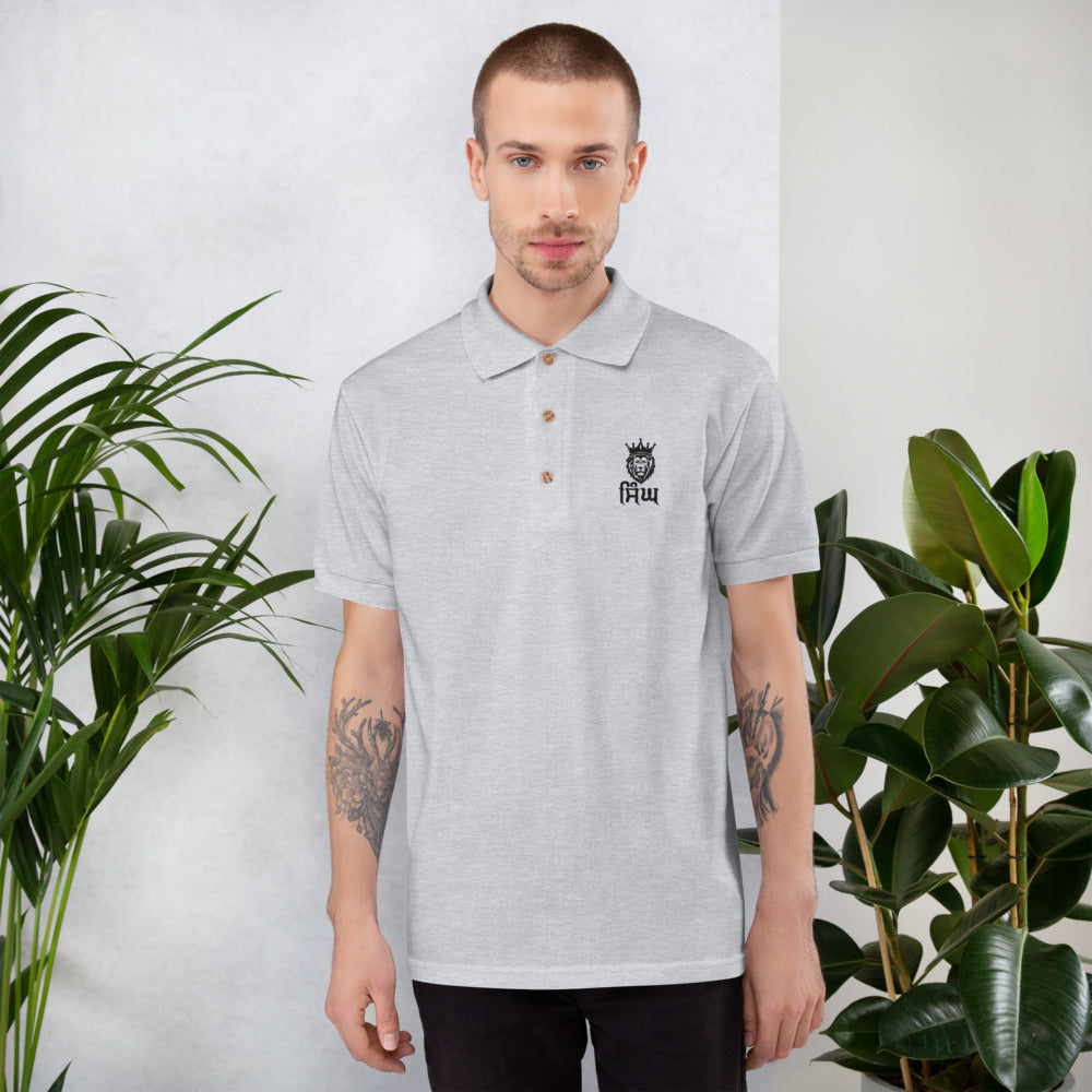 SINGH - Embroidered Polo Shirt