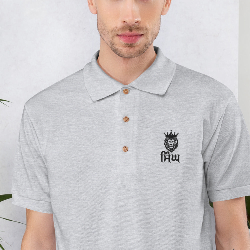 SINGH - Embroidered Polo Shirt