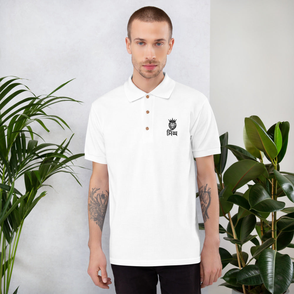 SINGH - Embroidered Polo Shirt