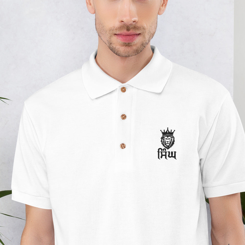 SINGH - Embroidered Polo Shirt