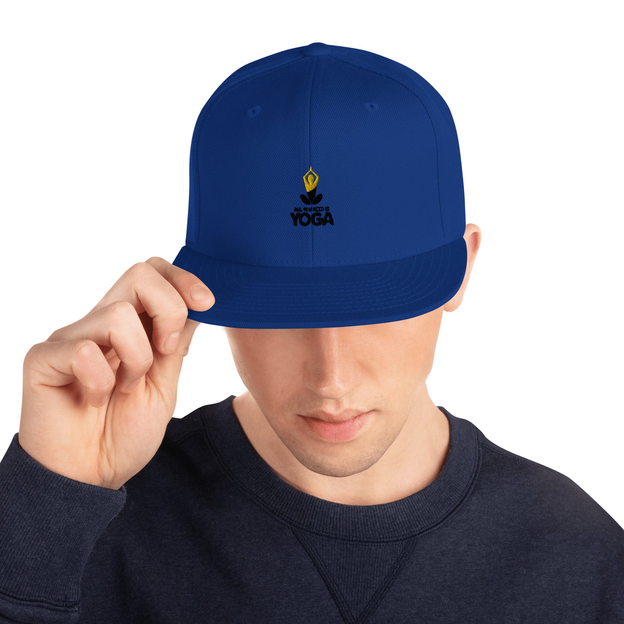 ALL YOU NEED IS YOGA - Snapback Hat