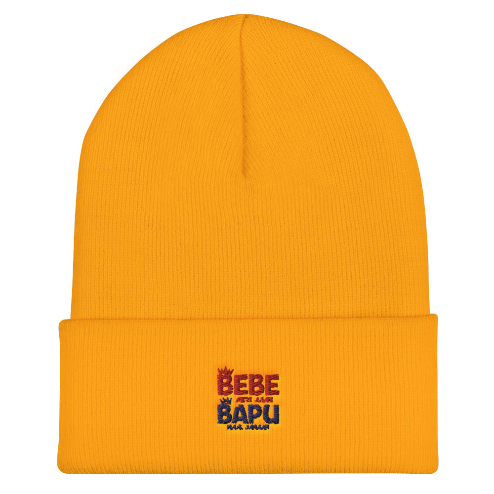 BEBE MERI JAAN BAPU NAAL JAHAAN - Cuffed Beanie