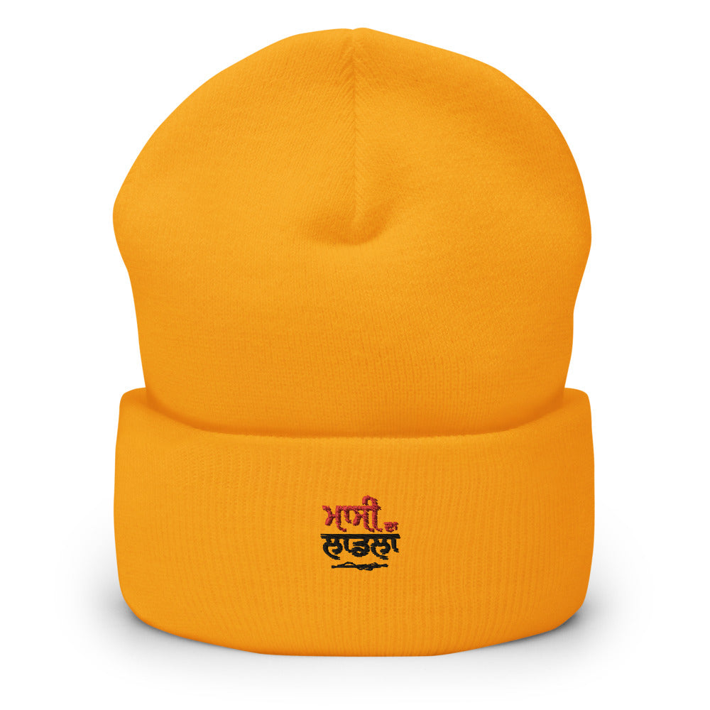 MASSI DA LAADLA - Cuffed Beanie