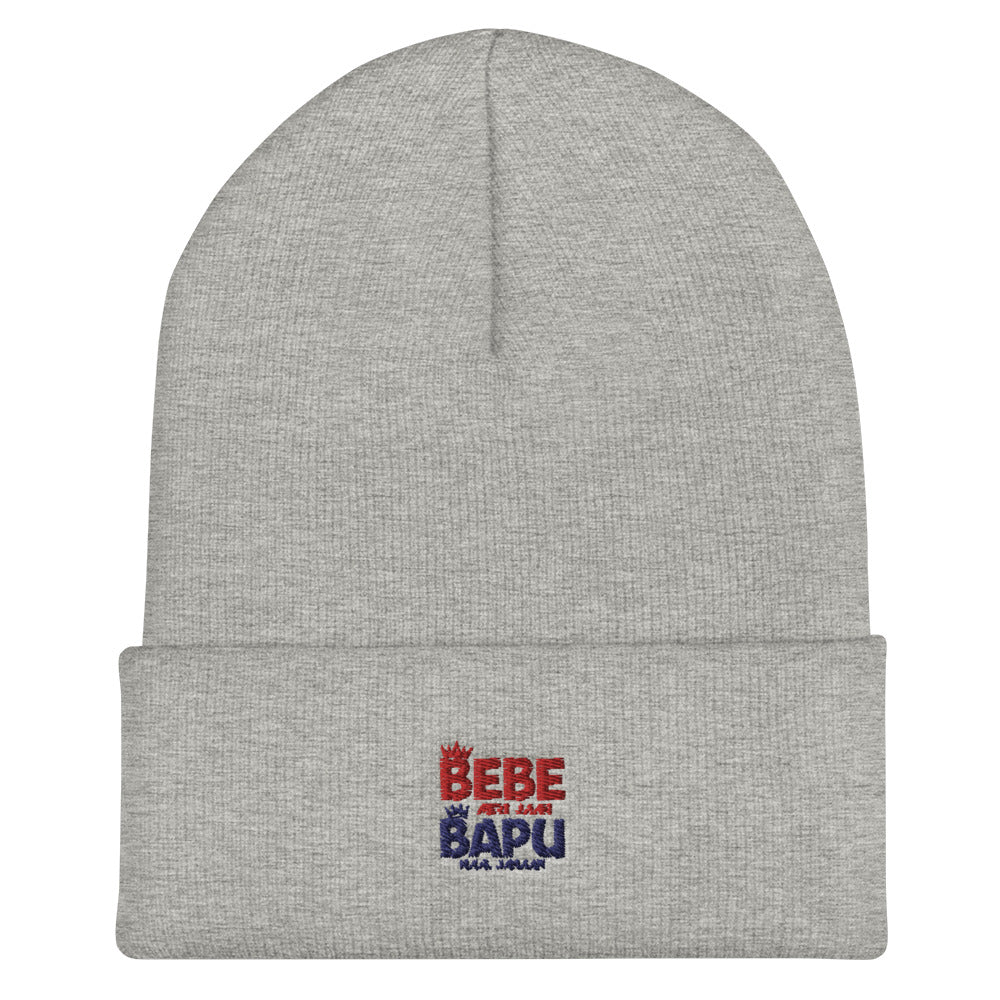 BEBE MERI JAAN BAPU NAAL JAHAAN - Cuffed Beanie