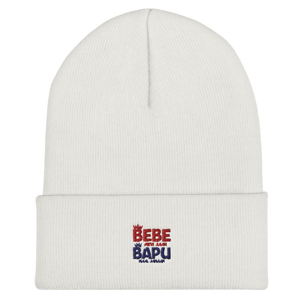 BEBE MERI JAAN BAPU NAAL JAHAAN - Cuffed Beanie