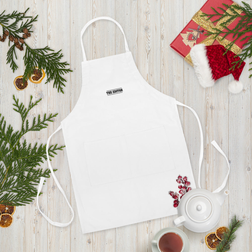 THE EDITOR - Embroidered Apron