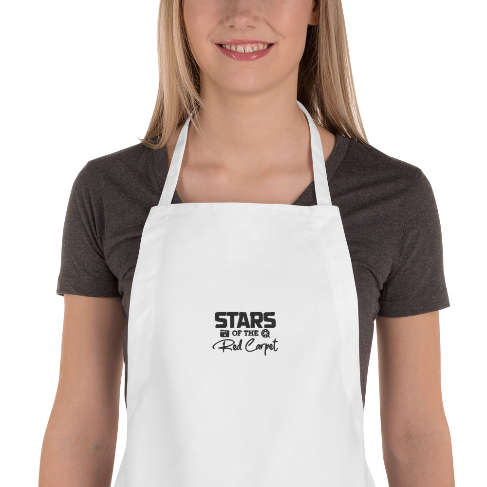 STARS OF THE RED CARPET - Embroidered Apron