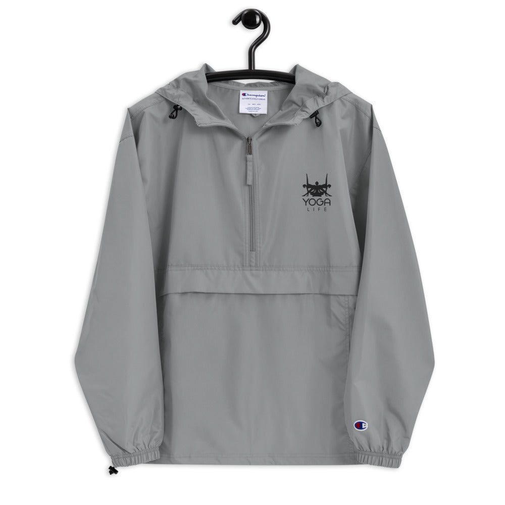YOGA LIFE - Embroidered Champion Packable Jacket