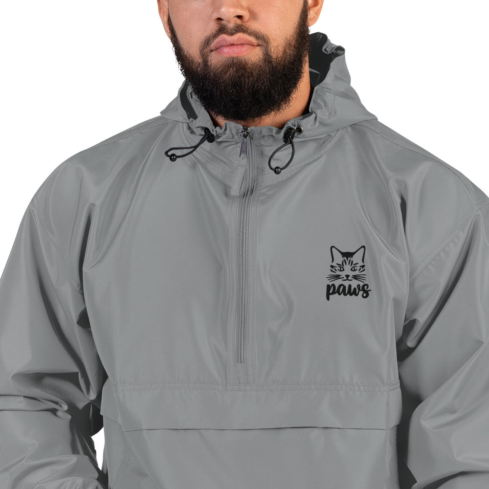 PAWS - Embroidered Champion Packable Jacket