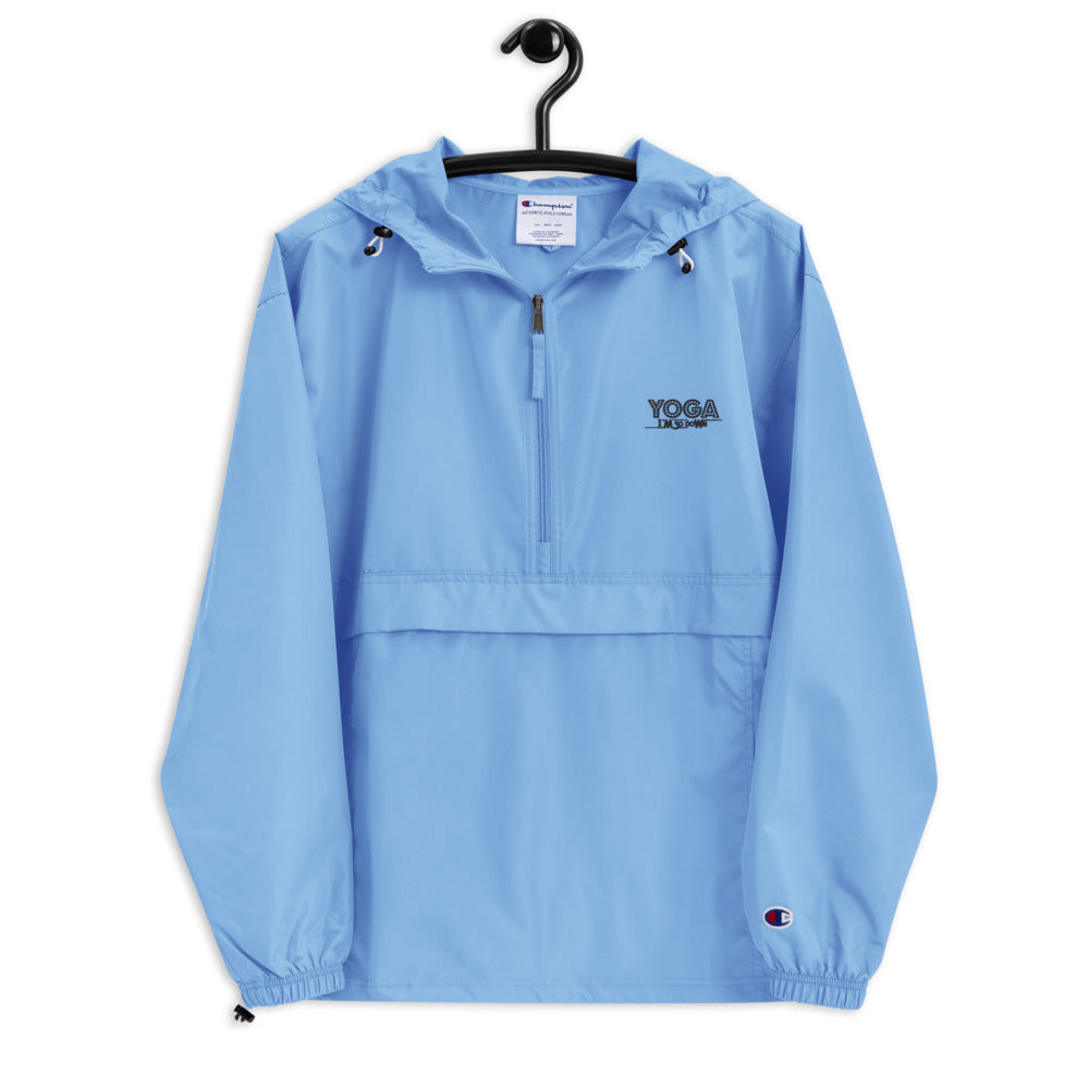 YOGA I'M SO DOWN - Embroidered Champion Packable Jacket