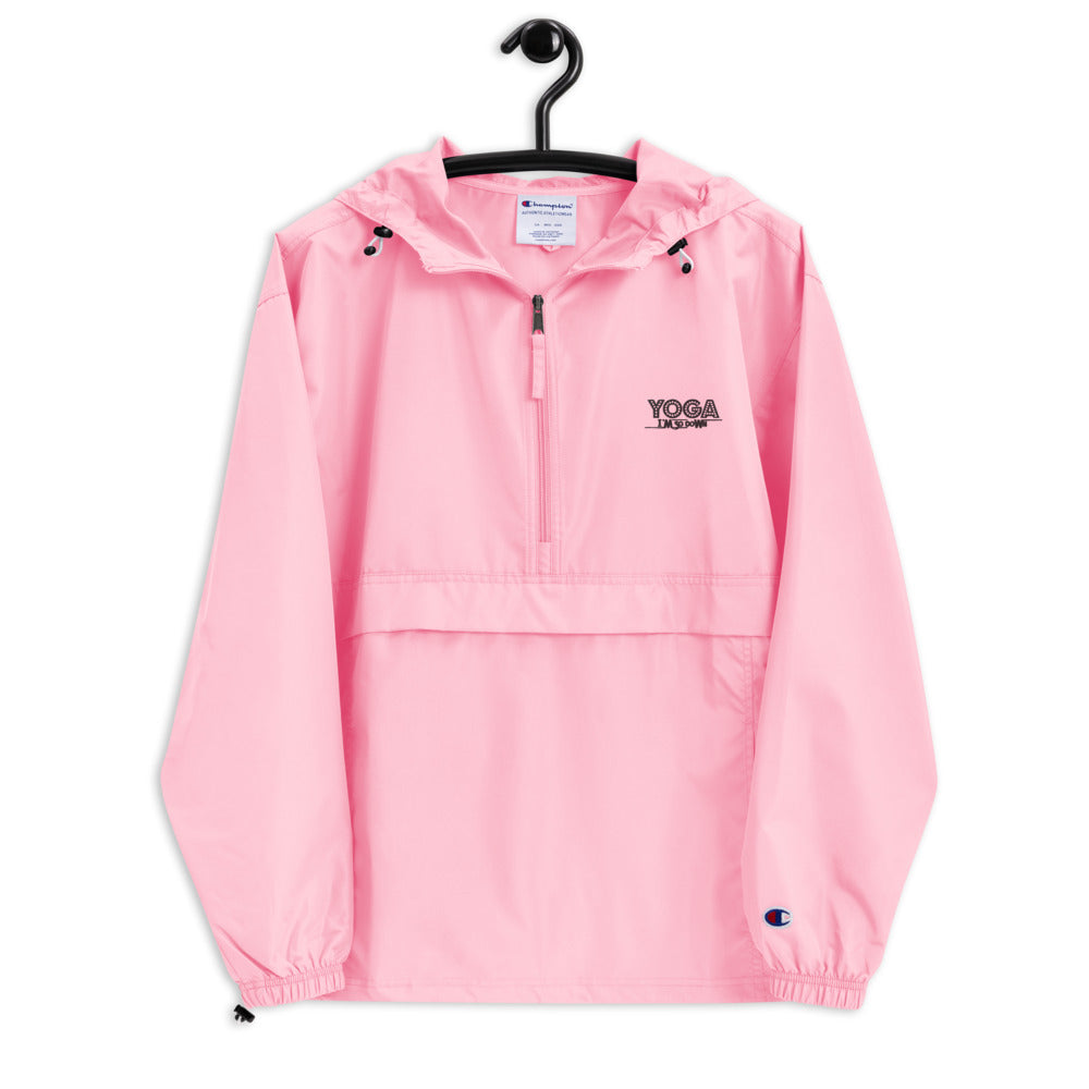 YOGA I'M SO DOWN - Embroidered Champion Packable Jacket