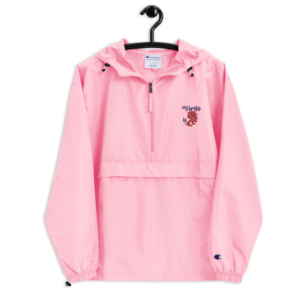 VIRGO - Embroidered Champion Packable Jacket