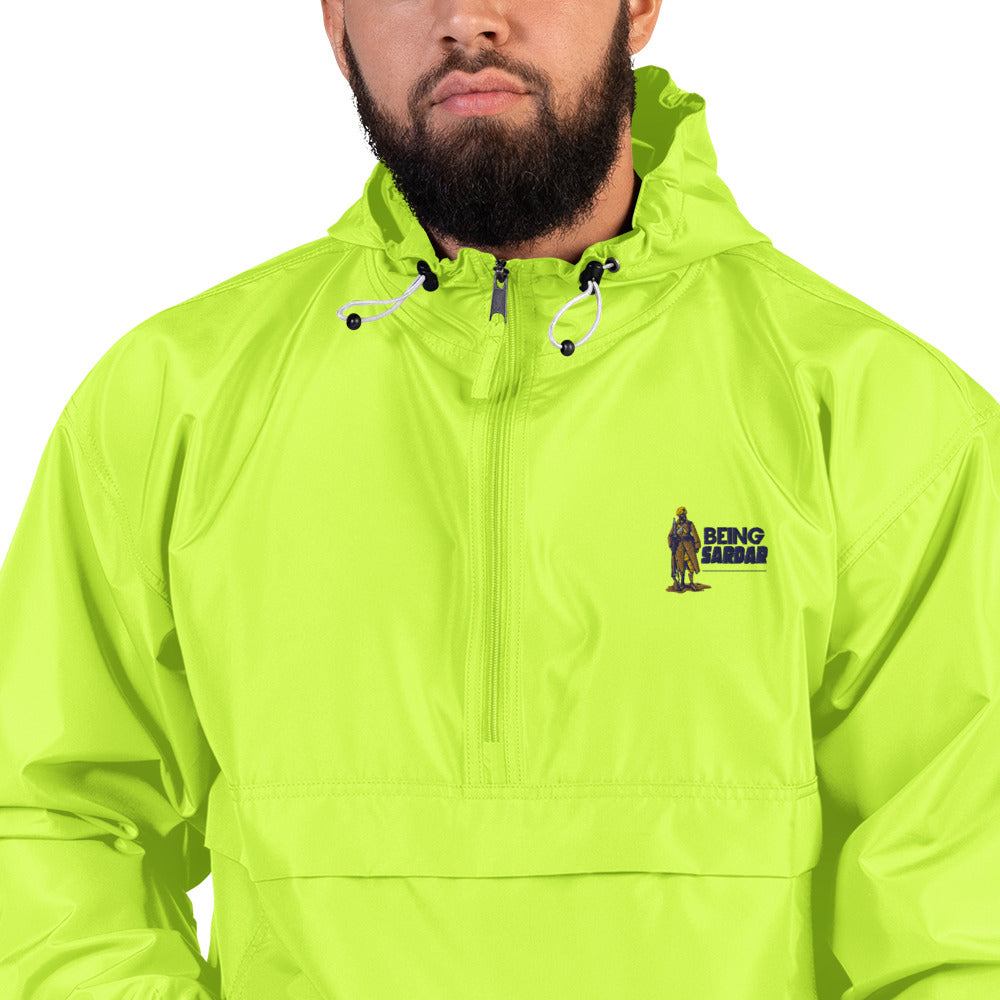 BEING SARDAR - Embroidered Champion Packable Jacket