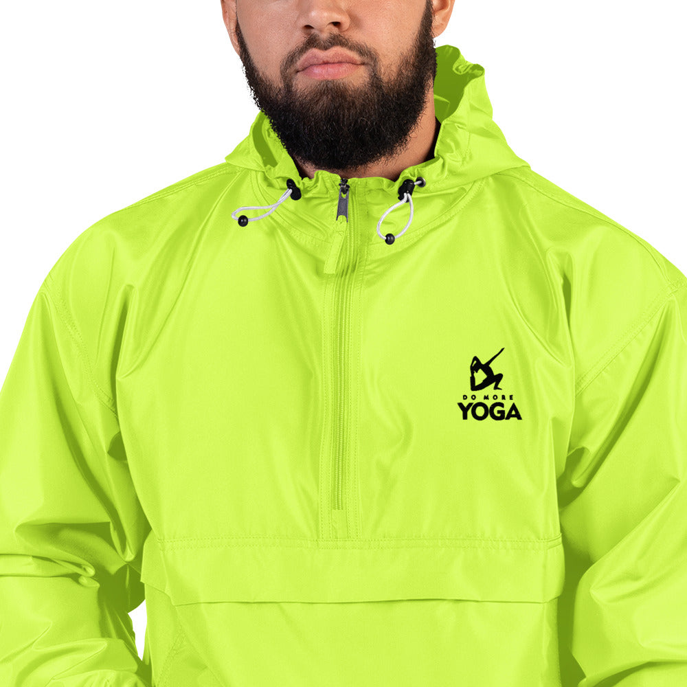 DO MORE YOGA - Embroidered Champion Packable Jacket