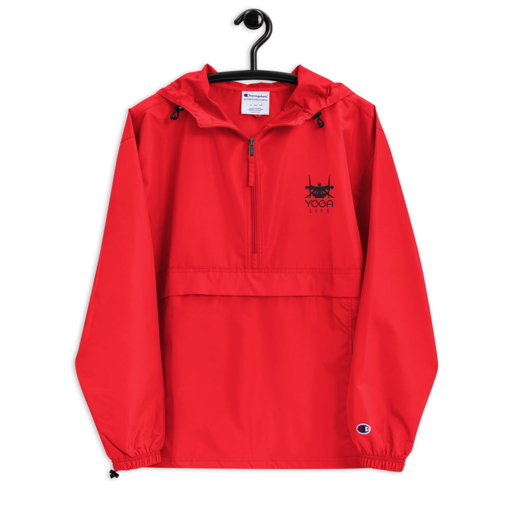 YOGA LIFE - Embroidered Champion Packable Jacket