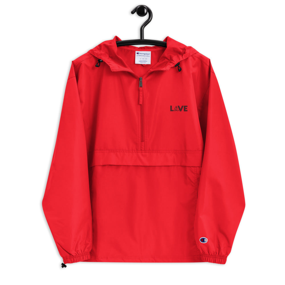 LOVE - Embroidered Champion Packable Jacket