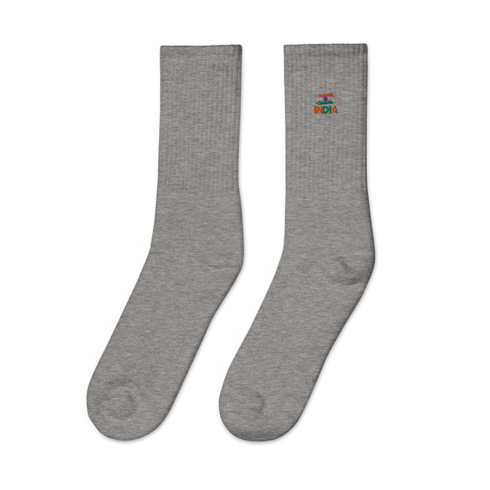 INDIA - Embroidered socks