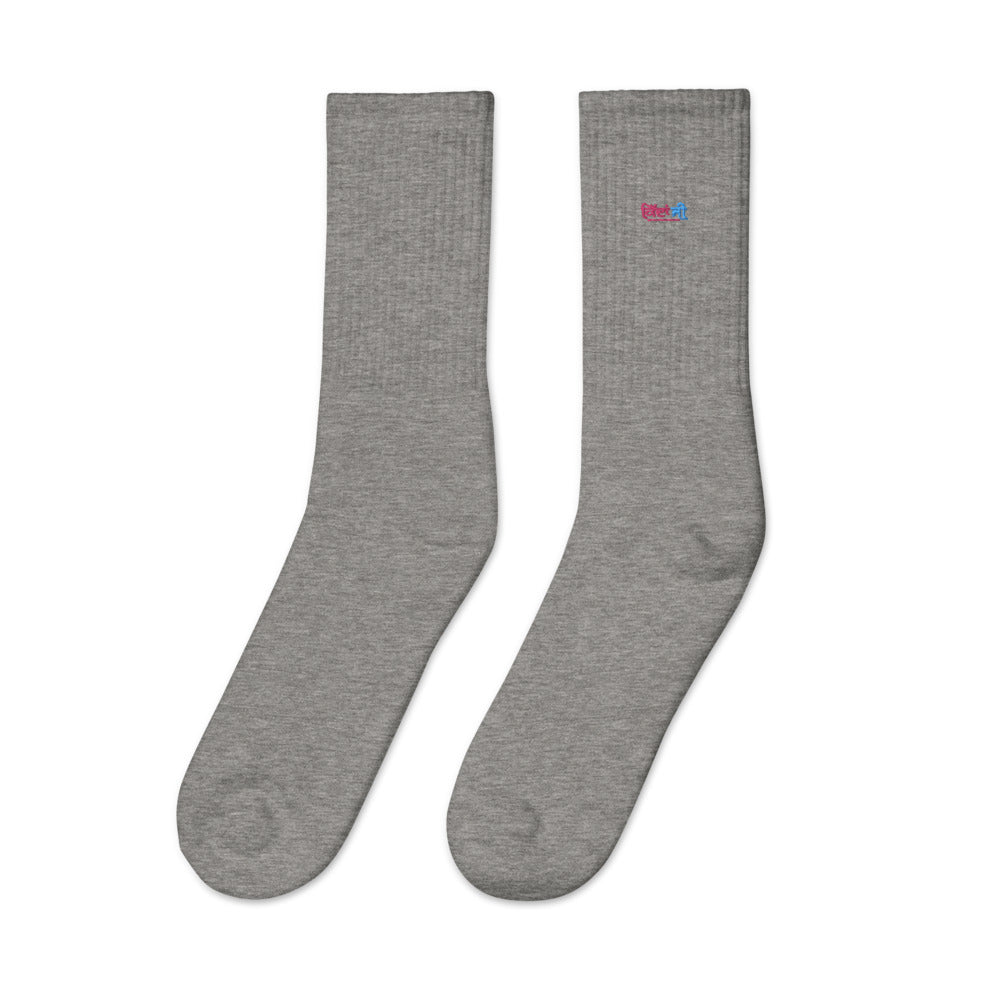 KIDAN JI - Embroidered socks