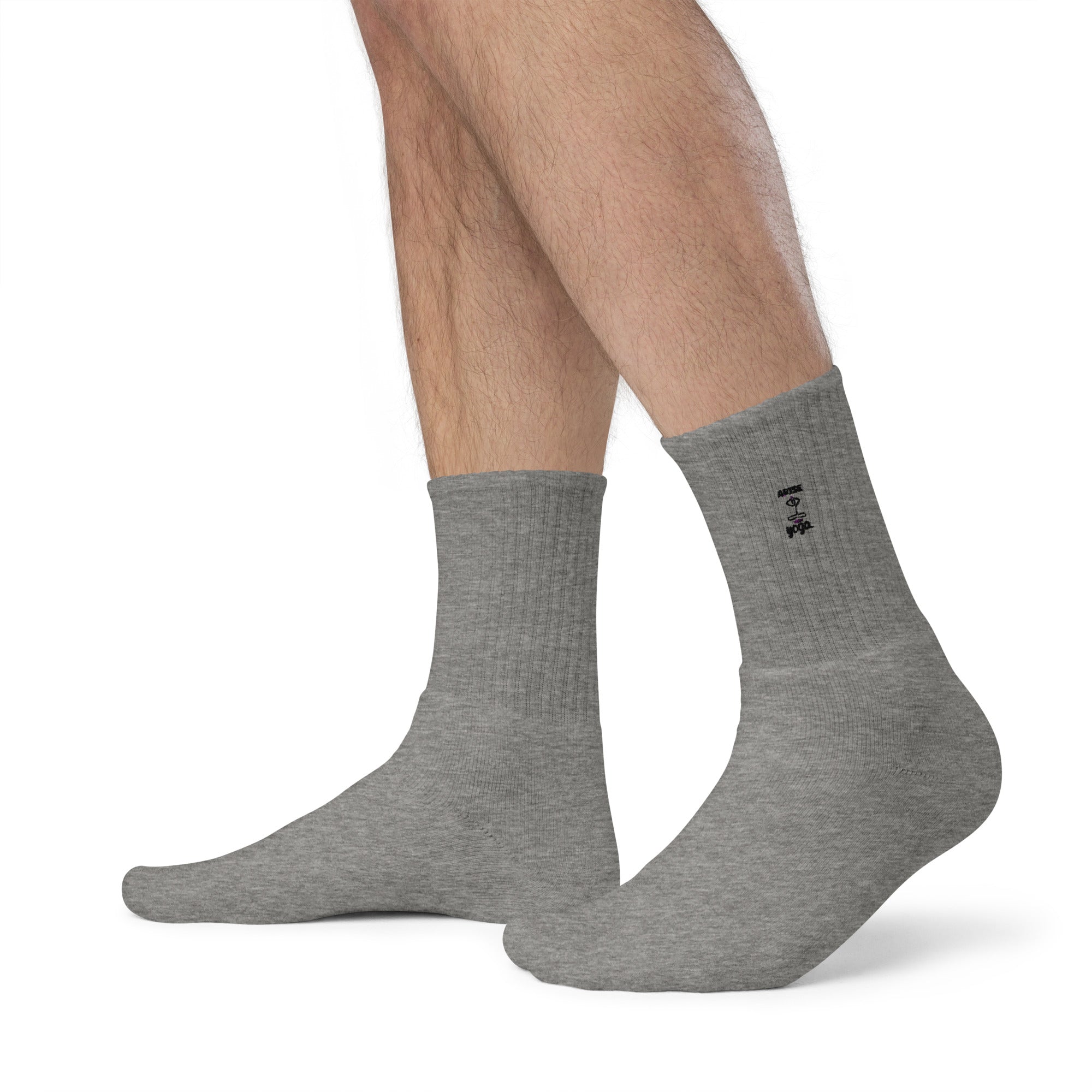 ARISE WITH YOGA - Embroidered socks