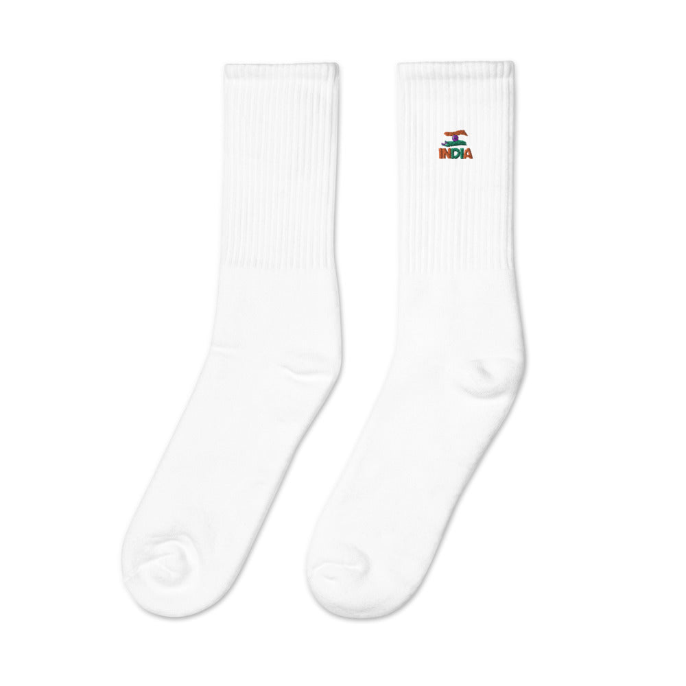 INDIA - Embroidered socks