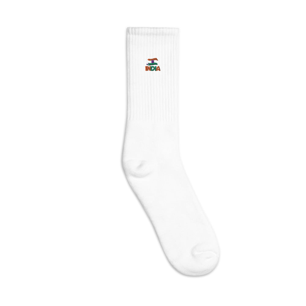 INDIA - Embroidered socks