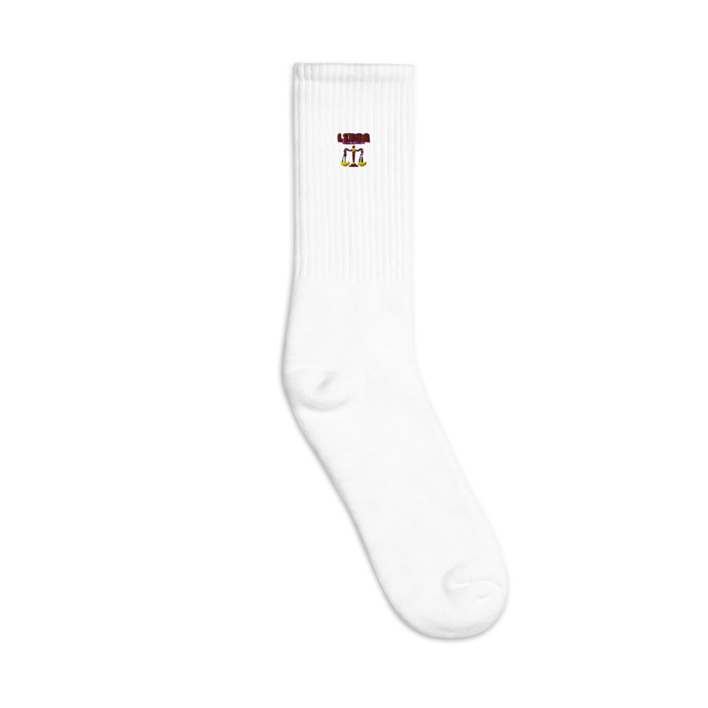 LIBRA - Embroidered socks