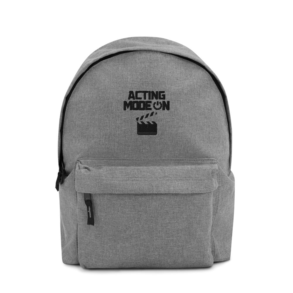 Acting mode - Embroidered Backpack