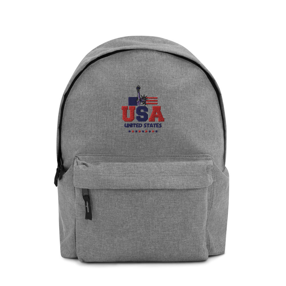UNITED STATES OF AMERICA - Embroidered Backpack