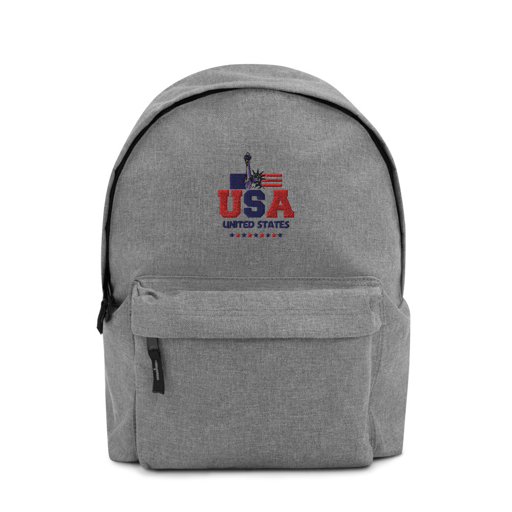 UNITED STATES OF AMERICA - Embroidered Backpack