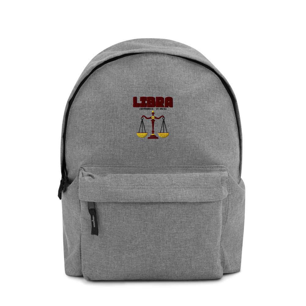 LIBRA - Embroidered Backpack