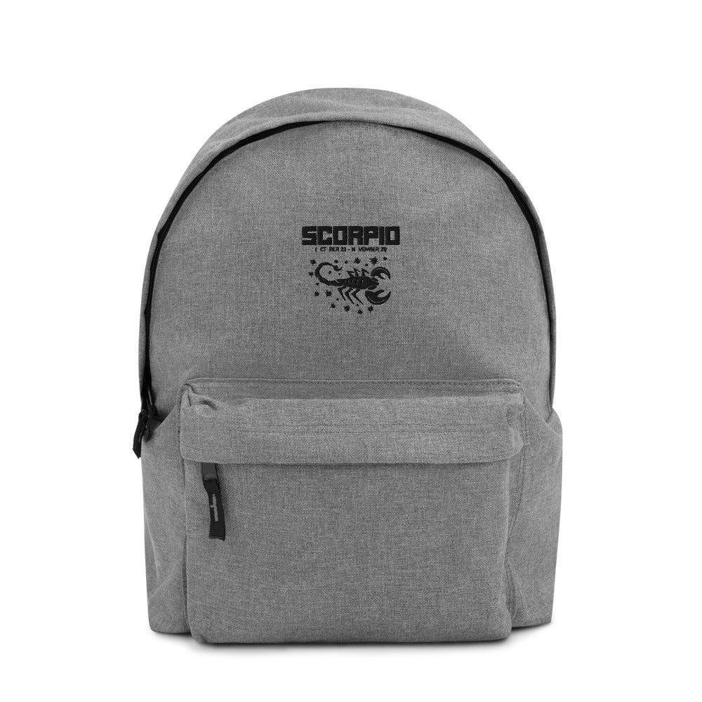 SCORPIO - Embroidered Backpack