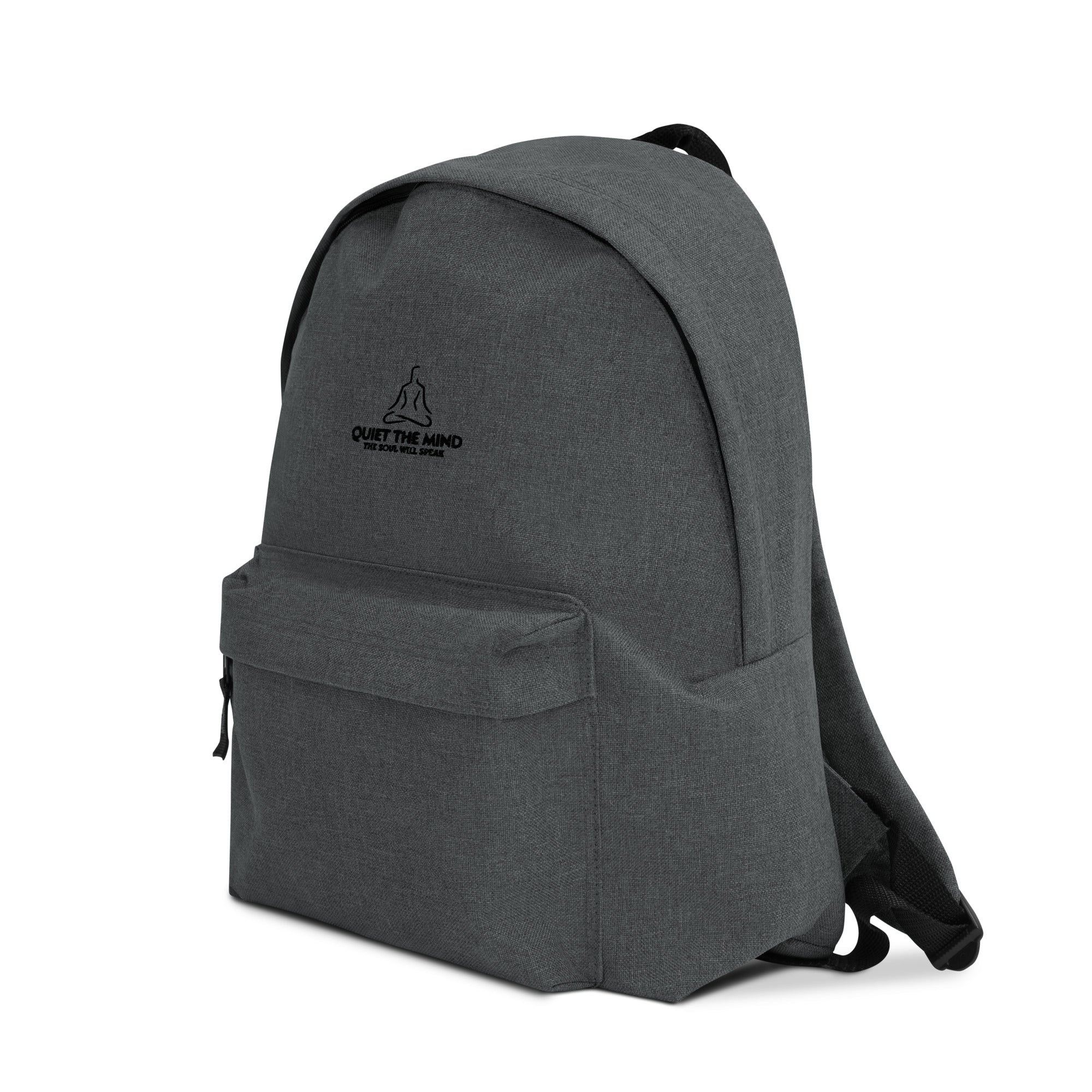 QUIET THE MIND - Embroidered Backpack