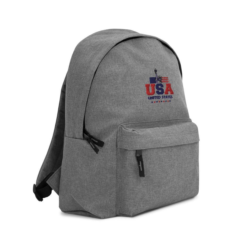 UNITED STATES OF AMERICA - Embroidered Backpack
