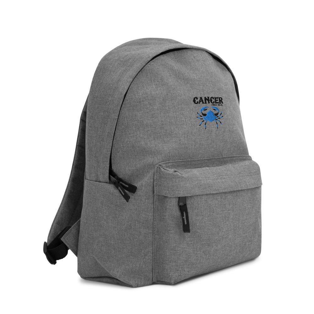 CANCER - Embroidered Backpack