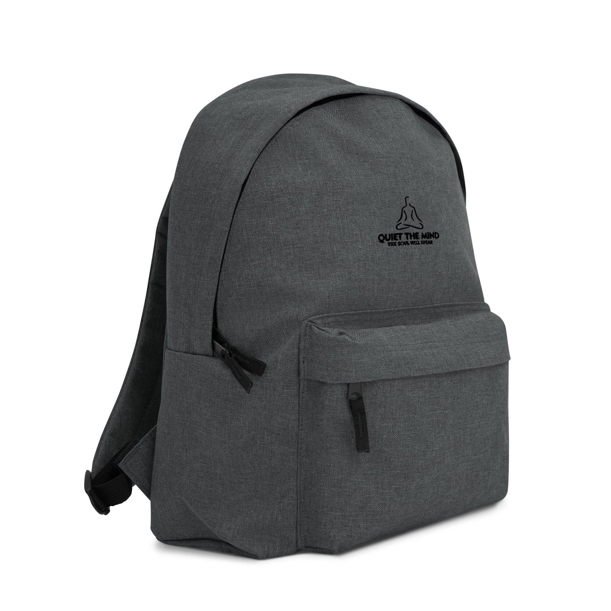 QUIET THE MIND - Embroidered Backpack