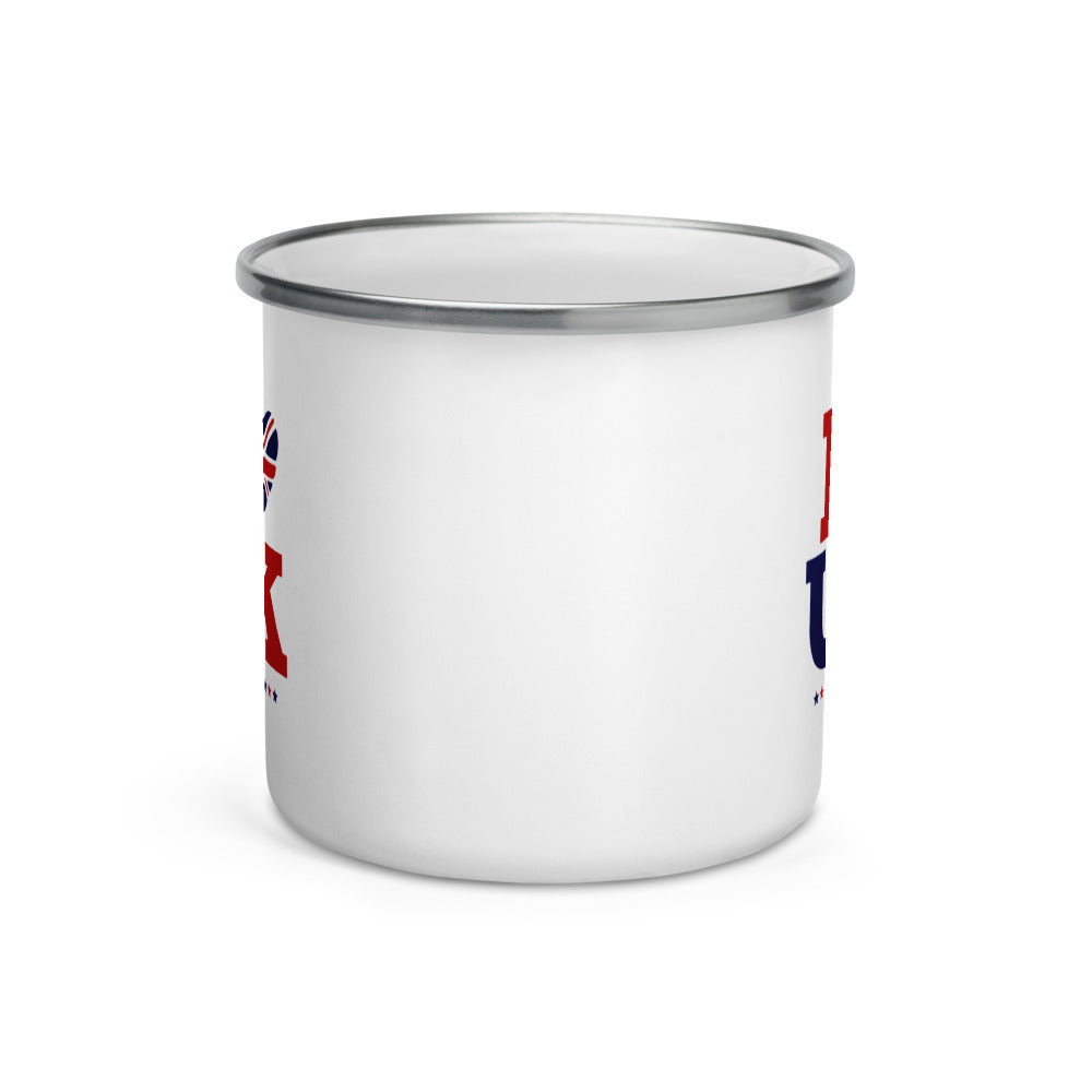 I LOVE UK - Enamel Mug