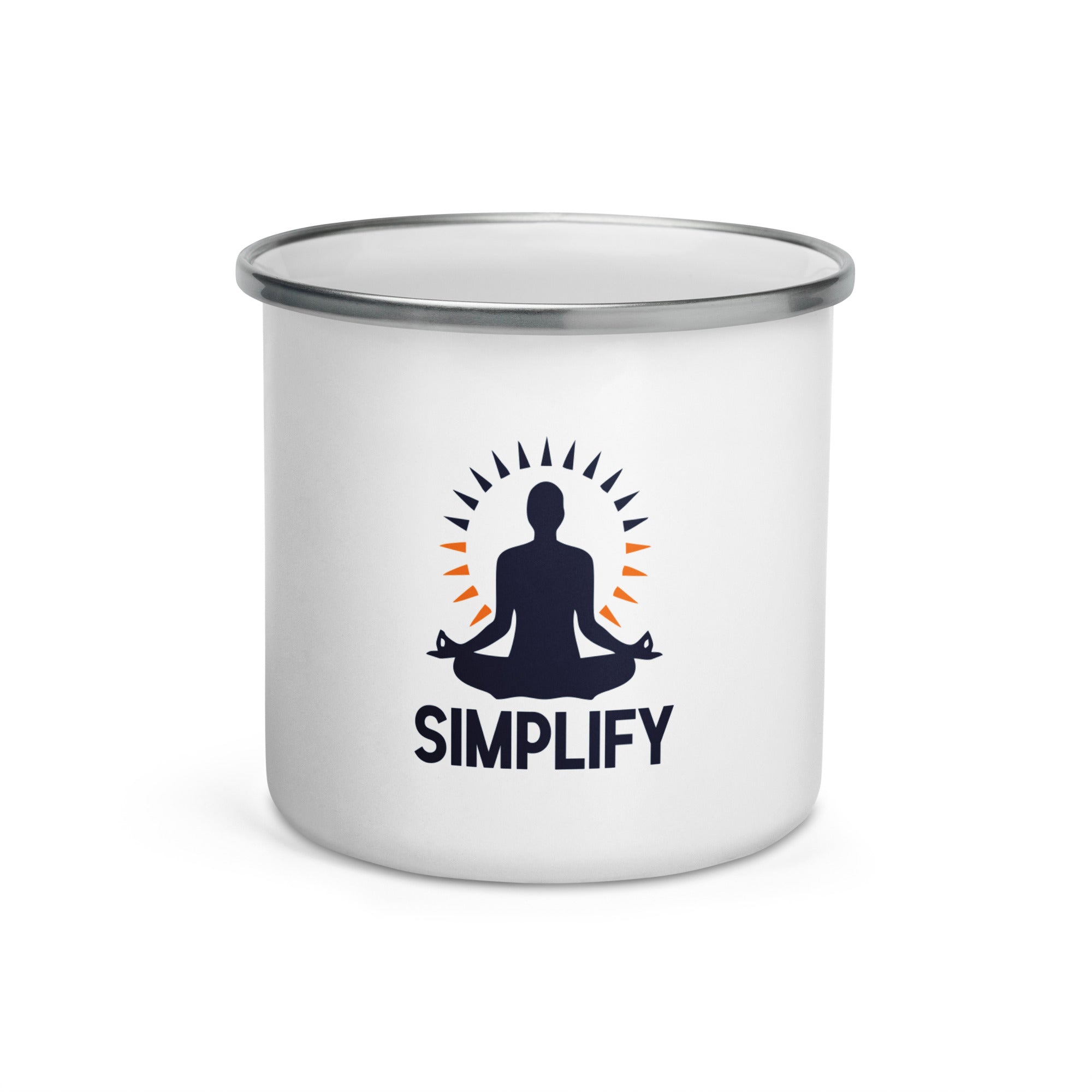 SIMPLIFY - Enamel Mug