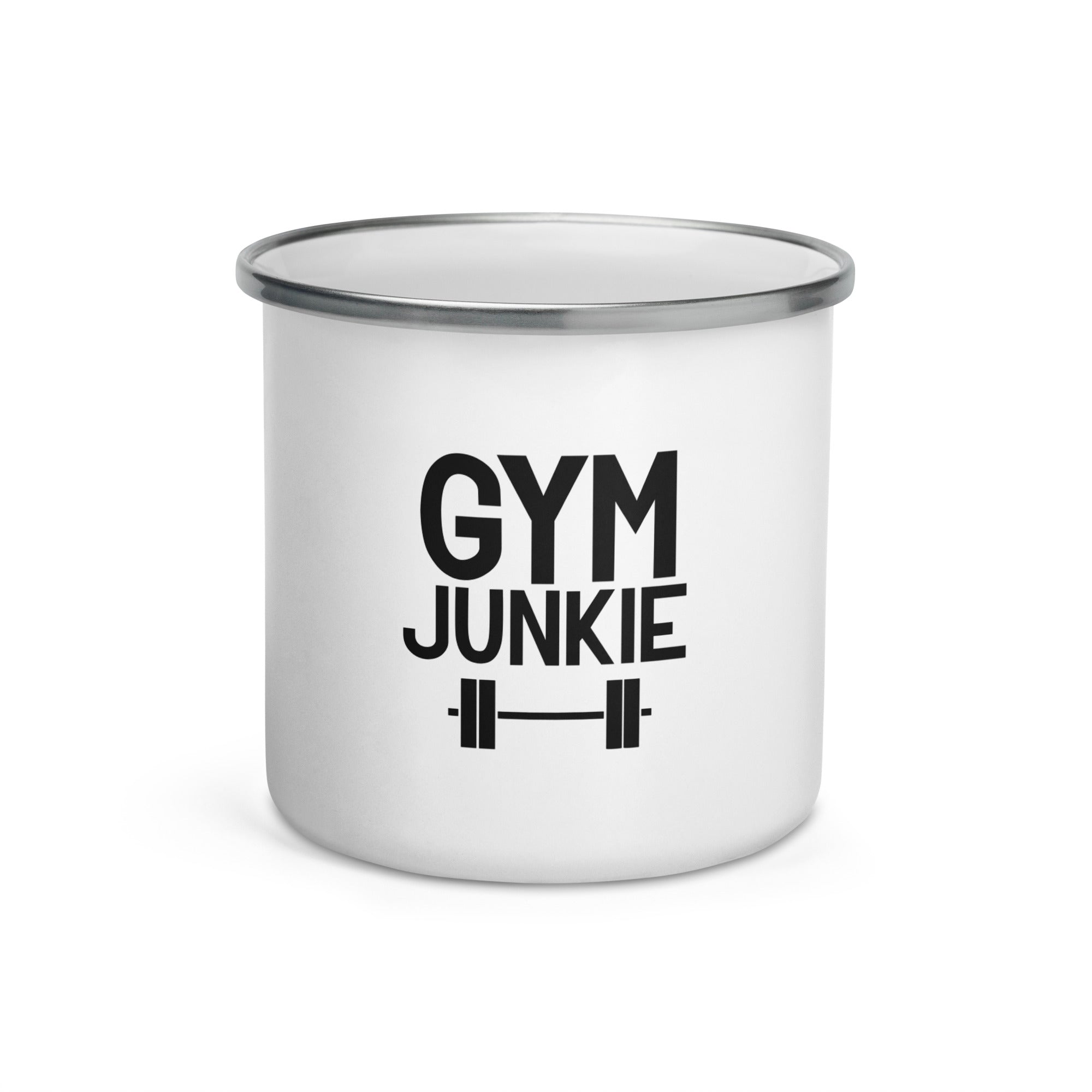 GYM JUNKIE - Enamel Mug