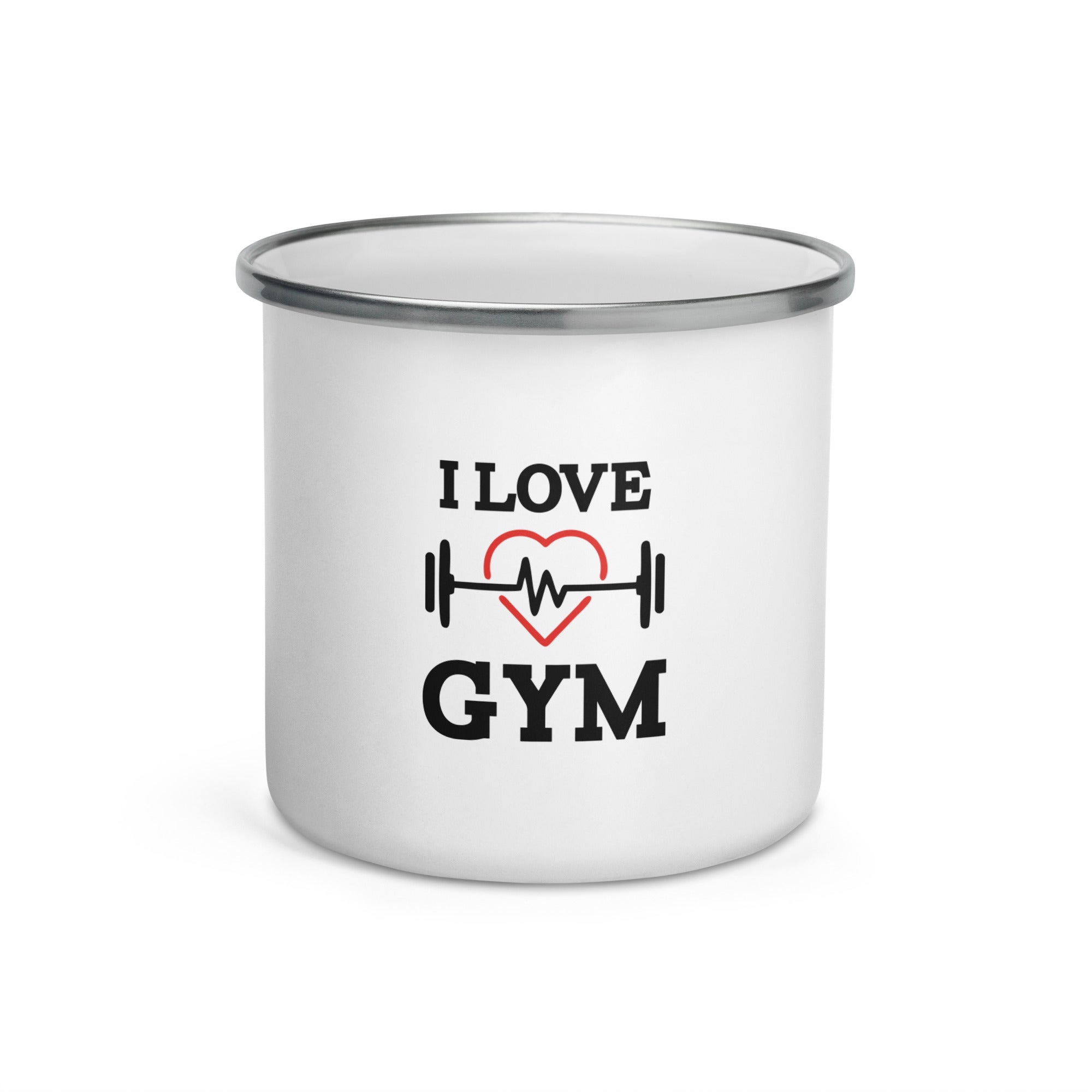 I LOVE GYM - Enamel Mug